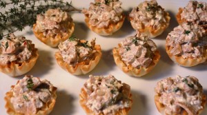 Chanterelle Mushroom and Goat Cheese Cups