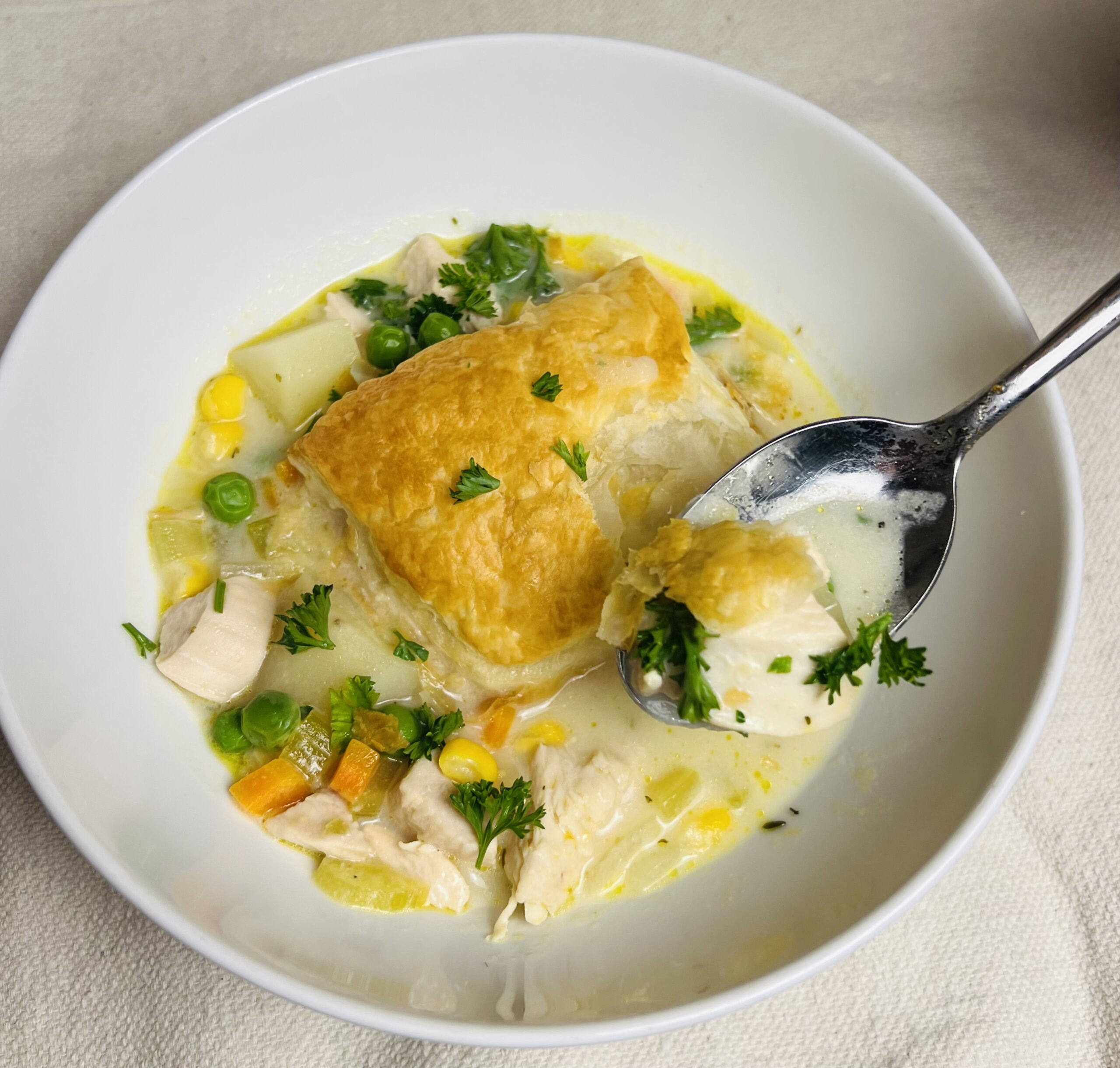 Chicken Pot Pie Soup